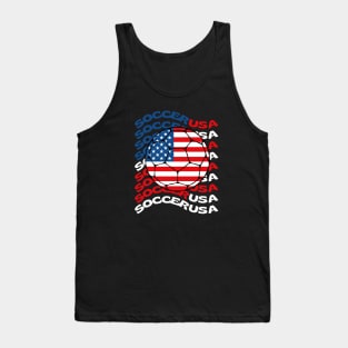 Soccer USA Ball Tank Top